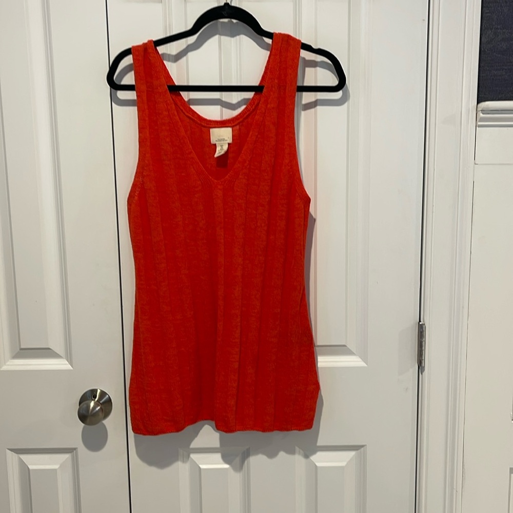 H&M silk blend tank
